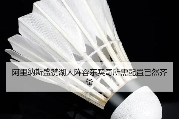 阿里纳斯盛赞湖人阵容东契奇所需配置已然齐备